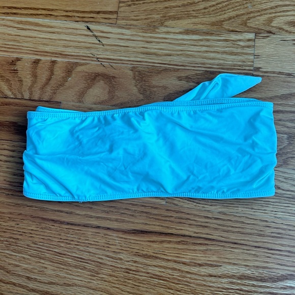 Strapless light blue bikini top - Picture 2 of 2